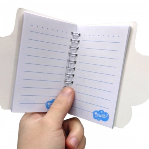 Блокнот на пружине "Русалка" 12x12 см, 60 л (микс видов) (Malevaro)