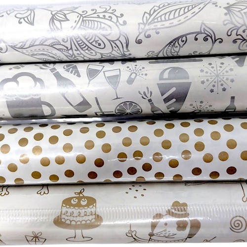 Подарункова листова обгортка 64х90 см (мікс) (MiC)