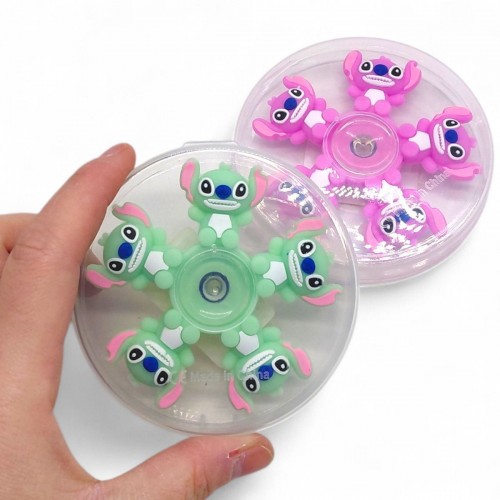 Спинер резиновый STITCH (МАЛИНОВЫЙ) (MiC)