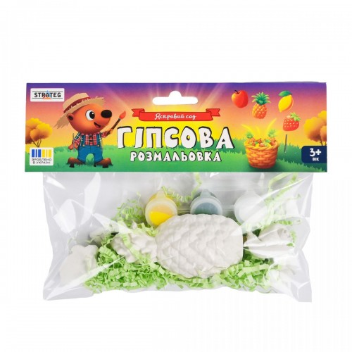 Гіпсова розмальовка "Яскравий сад" (мікс видів) (Strateg)