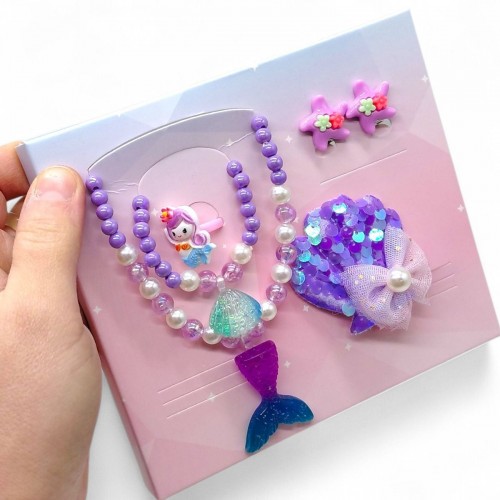 Набір дитячих прикрас "Русалонька" MIC (A118-1) (MiC)