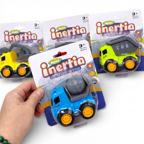 Машина будтехніка, інерційна на блістері (ЖОВТА) (MiC)