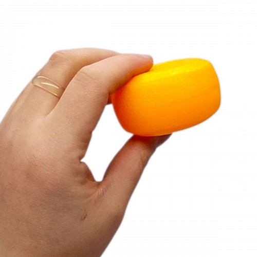 Хоккейная клюшка с мячиком в сетке (БЕЛАЯ) (MiC)