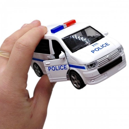 Машина "Полиция" металлическая инерционная, озвученная со светом (MiC)