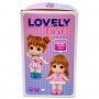 Лялька-сюрприз Lovely Girl, 7 см, імітація скляних очей, аксесуари (мікс видів) (MiC)