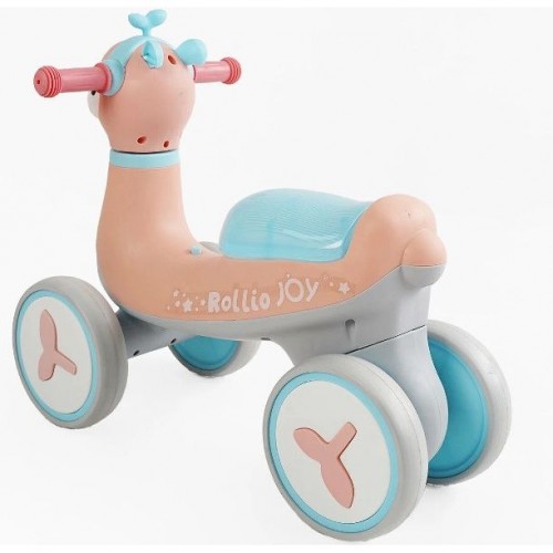 Велобег JOY 4-х колесный (колеса PU, рама сталь/пластик, УКРАИНСКОЕ ОСВУЧЕНИЕ и подсветка, в коробке) (MiC)