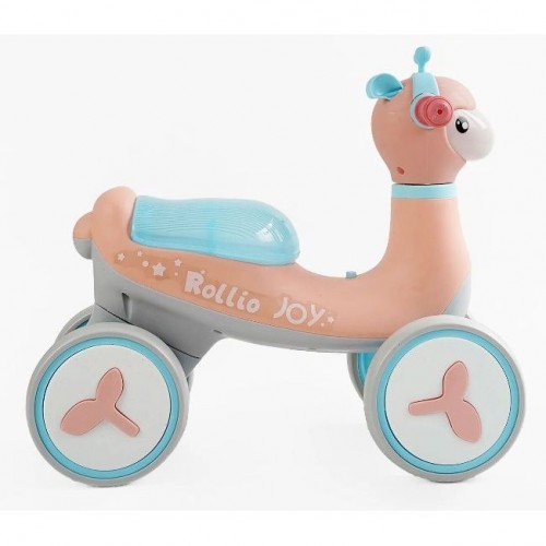 Велобег JOY 4-х колесный (колеса PU, рама сталь/пластик, УКРАИНСКОЕ ОСВУЧЕНИЕ и подсветка, в коробке) (MiC)