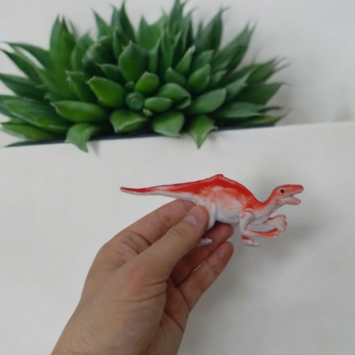 Фигурка динозавра, резиновая, микс, цена за штуку (MiC)