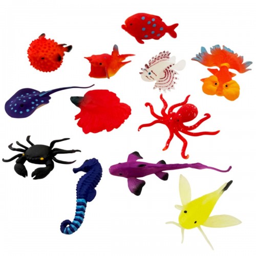 Стретч-игрушка в виде животного TIKI WIKI – ТИКИЕ АКВАЛАНДИЯ (микс) (Tiki Wiki)