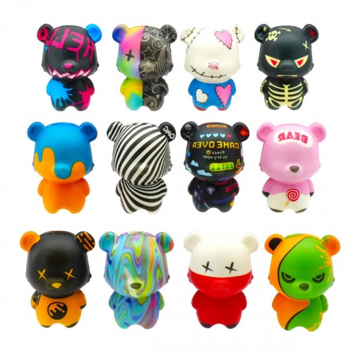 Игрушка-сквиш TIKI WIKI – ТИКИЕ ХАЙПОВЫЕ МИШКИ (в диспл.) (Tiki Wiki)