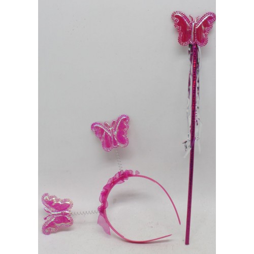 Костюм для праздника "Бабочка" (малиновый) (MiC)