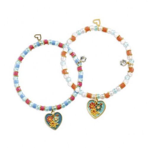 Набір для виготовлення браслетів дружби "Серця" (Djeco)