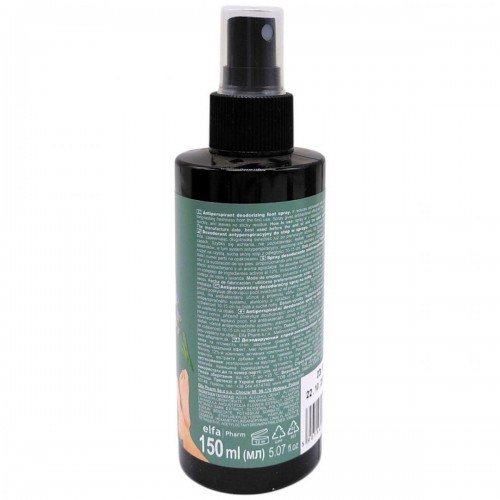 Спрей-антиперспірант для ніг "Green Pharmacy" 150 мл дезодоруючий (Green Pharmacy)