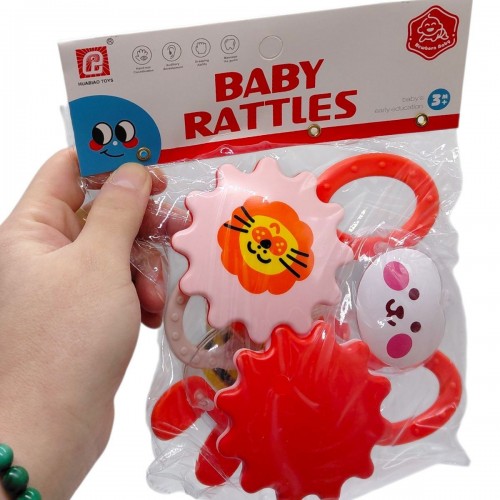 Набір брязкалець, в кульку 3 шт. р.23x17 см (YG Toys)