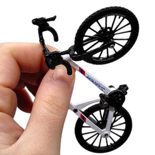 Велосипед металевий в коробці р.13x5,4x9,4см (ПОМАРАНЧЕВИЙ) (MiC)