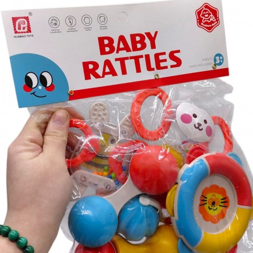 Набір брязкалець в кульку 7 шт. р.28x24 см (YG Toys)