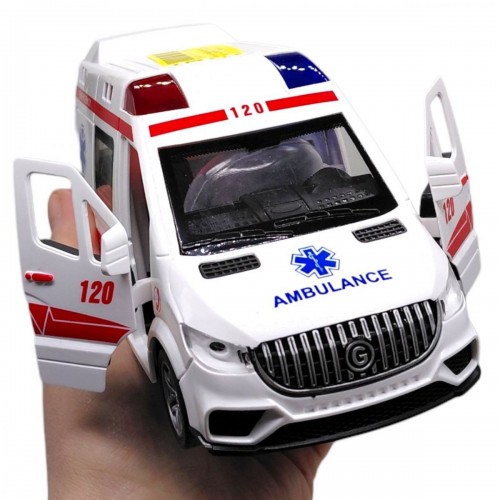 Машина інерційна озвучена, зі світлом (ПОЛІЦЕЙСЬКА) (MiC)