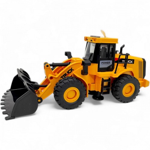 Машинка інерційна "Будівельна техніка: Навантажувач", світло, звук, 30 см (WENYI)