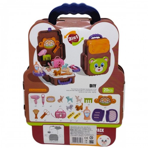 Игровой набор «Зоомагазин в чемодане», 20 дет. (MiC)