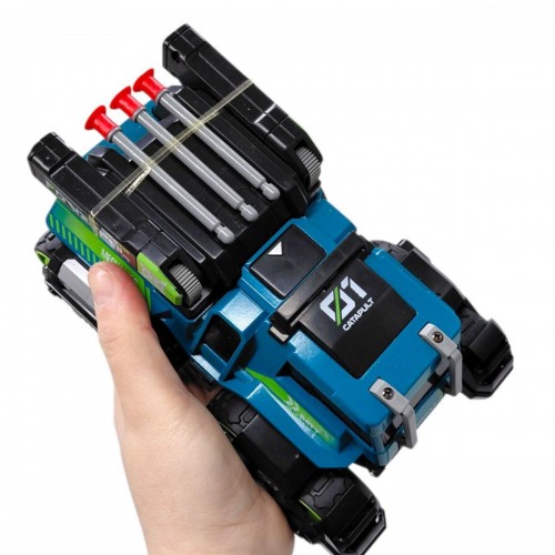 Инерционная металлическая машинка 3 в 1 с катапультой (MiC)