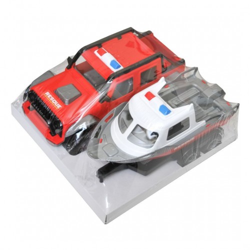 Джип "Титан" с катером спасательный (TIGRES)