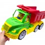 Пластикова машинка Самоскид Mati, ЗЕЛЕНО/ЧЕРВОНИЙ (Bamsic)
