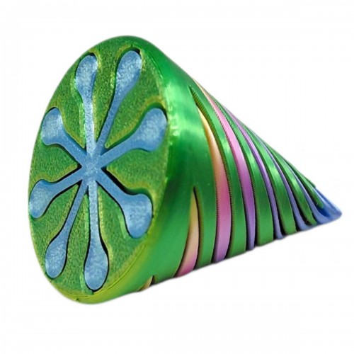 Іграшка рухлива 3D "Конус спіральний"35г 7*5см (мікс) (MiC)