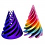 Іграшка рухлива 3D "Конус спіральний"35г 7*5см (мікс) (MiC)