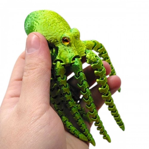 Іграшка рухлива 3D "Восьминіг" 26г 13 см (мікс) (MiC)