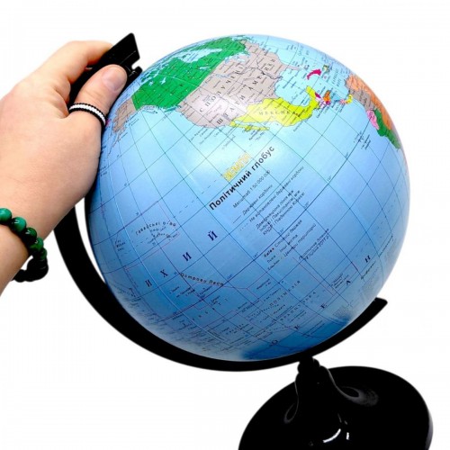 Глобус політичний, діаметр 220мм, УКР (MiC)