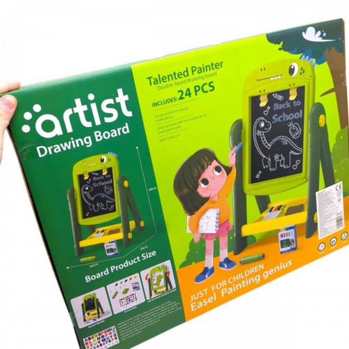 Мольберт детский (р-р 34*26*49см, в короб 50х7х39 см) (MiC)