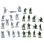 Военный игровой набор "Пехота №2" (комплект пластиковых фигурок) (Colorplast)