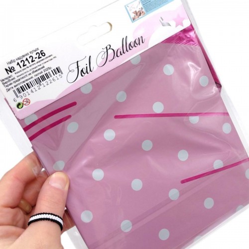 Кулі повітряні набір - святковий "Бантік" (MiC)