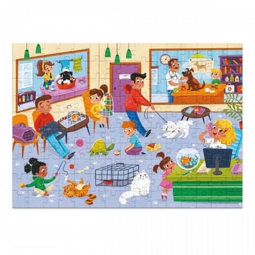 Пазл «Професії. Ветеринар» 150 елементів (Dodo)