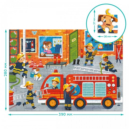 Пазл «Професії. Пожежник» (Dodo)
