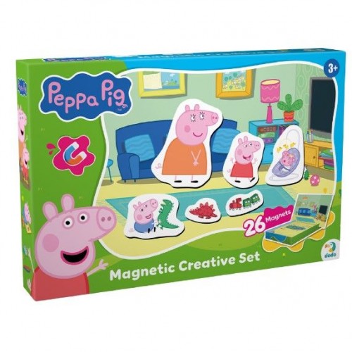 Магнитная игра с планшеткой "Свинка" (Dodo)