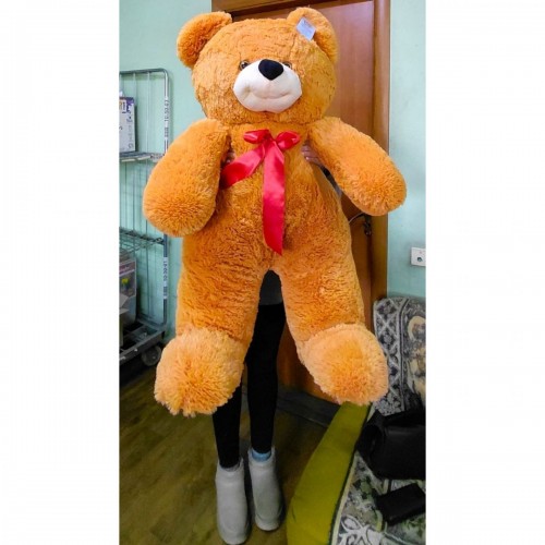 М'яка іграшка "Ведмідь Бонік" (1 м) КОРИЧНЕВИЙ (Nikopol)