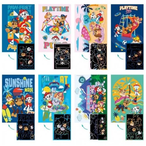 Набор для творчества 2 в 1. Раскраски и гравюры «Играй весь день» (Dodo)