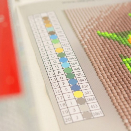 Алмазна мозаїка без підрамника "Біла симфонія" 40х50 см (Ідейка)