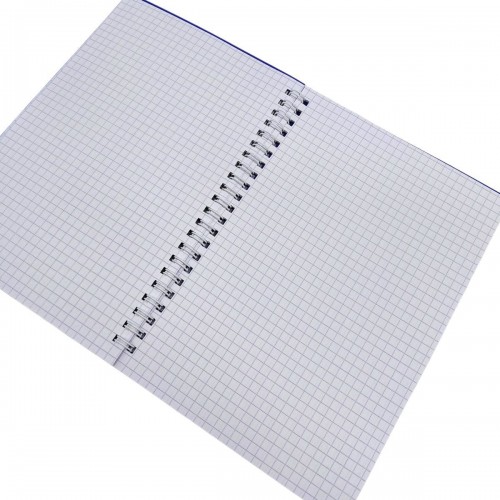 Блокнот А5, 40 л., пластик, пружина сбоку (микс цветов) (MiC)