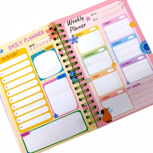 Блокнот для девочек Only Girls Planner (ВИД 2) (Апельсин)