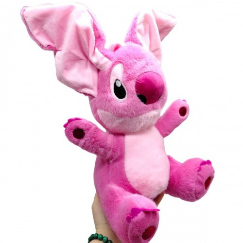 Музична мʼяка іграшка "STITCH" (РОЖЕВИЙ) (MiC)