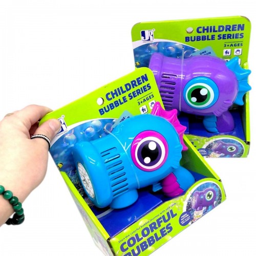 Пузыркомет морской конек в коробке (БИРЮЗОВЫЙ) (JIADIHONG)