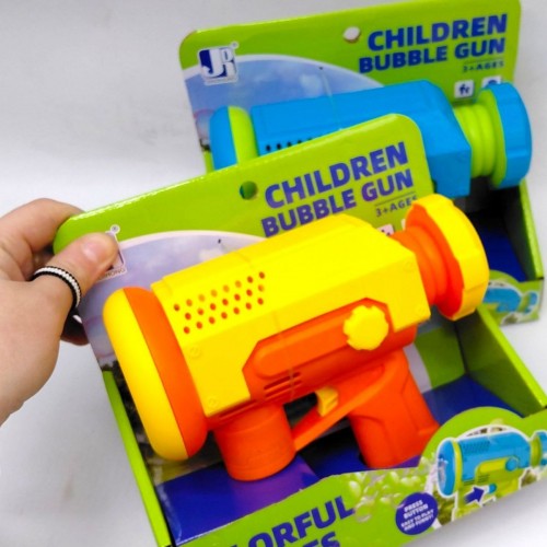 Мыльные пузыри пистолет, короб. (Оранжевый) (JIADIHONG)