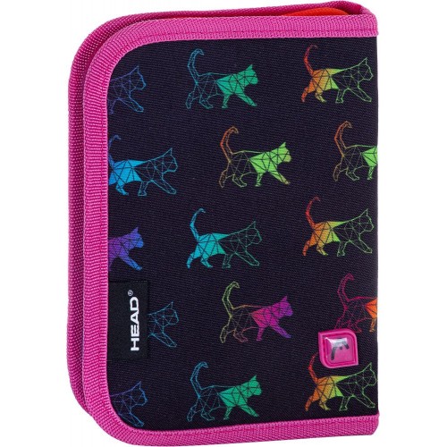 Пенал з одним віддленням Rainbow kitty (МІС)