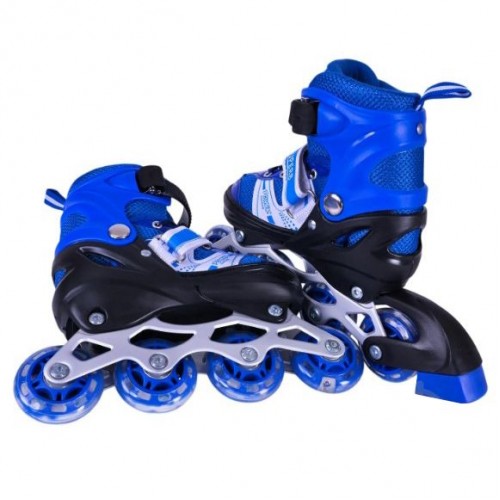 Роликові ковзани розмір L (38-41) колеса PVC (СИНІ) (MiC)