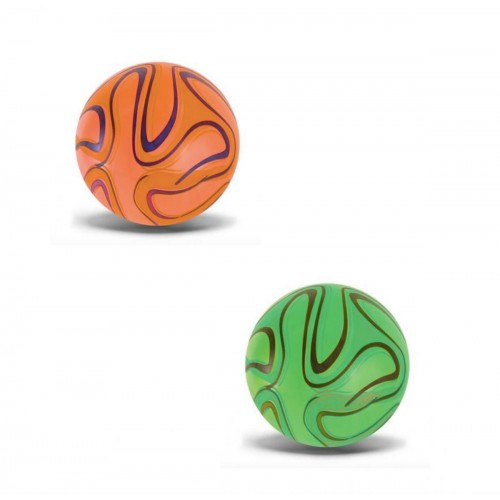 Мʼяч гумовий 9 см 60 грамів у пакеті 5 кольор (1 шт) (МІС)