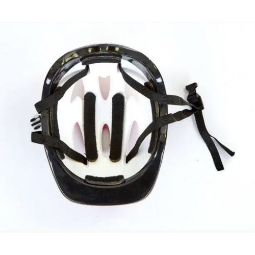 Набор защиты, в пакете, размер шлема – 24.5*20 см (синий вид 1) (МІС)