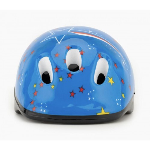 Набор защиты, в пакете, размер шлема – 24.5*20 см (синий вид 3) (МІС)