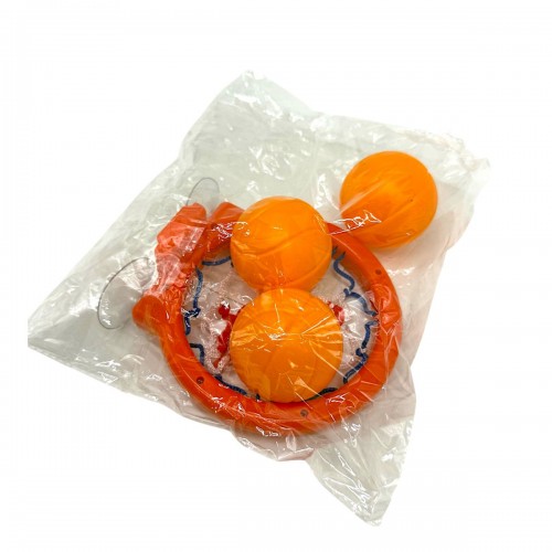 Баскетбольний набір (кільце на присосці, 3 мʼячики пакет. 22*18*5 см) (MiC)